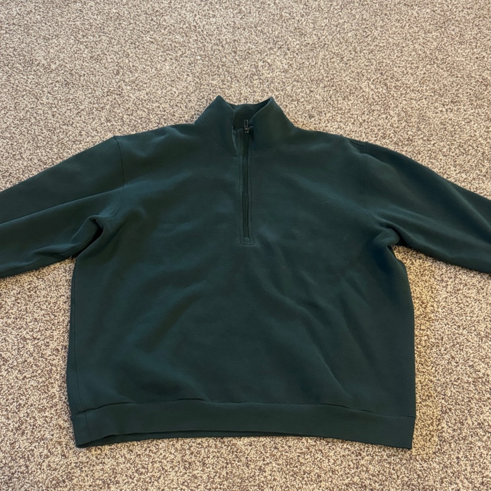 Lululemon Forest Green Quarter Zip
